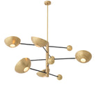 Chandelier Salinas antique brass finish by Eichholtz