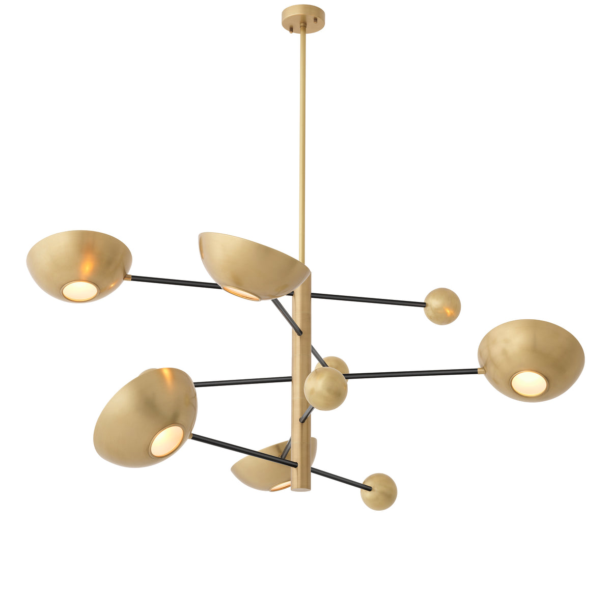 Chandelier Salinas antique brass finish by Eichholtz