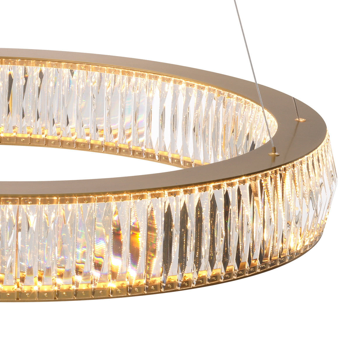 Chandelier Vancouver antique brass finish L by Eichholtz