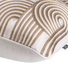Cushion Abaças beige white by Eichholtz