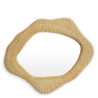 Mirror Bilbao natural rattan by Eichholtz