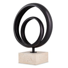 Object Elena bronze highlight finish travertine by Eichholtz