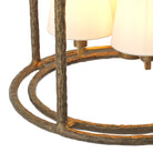 Pendant Montrose vintage brass finish incl white shades by Eichholtz