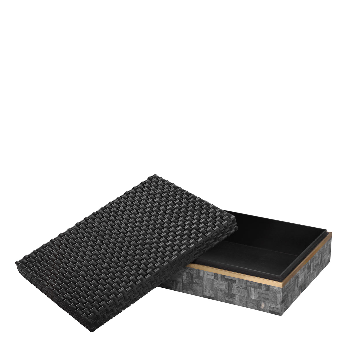 Box Seaside L black grey by Eichholtz
