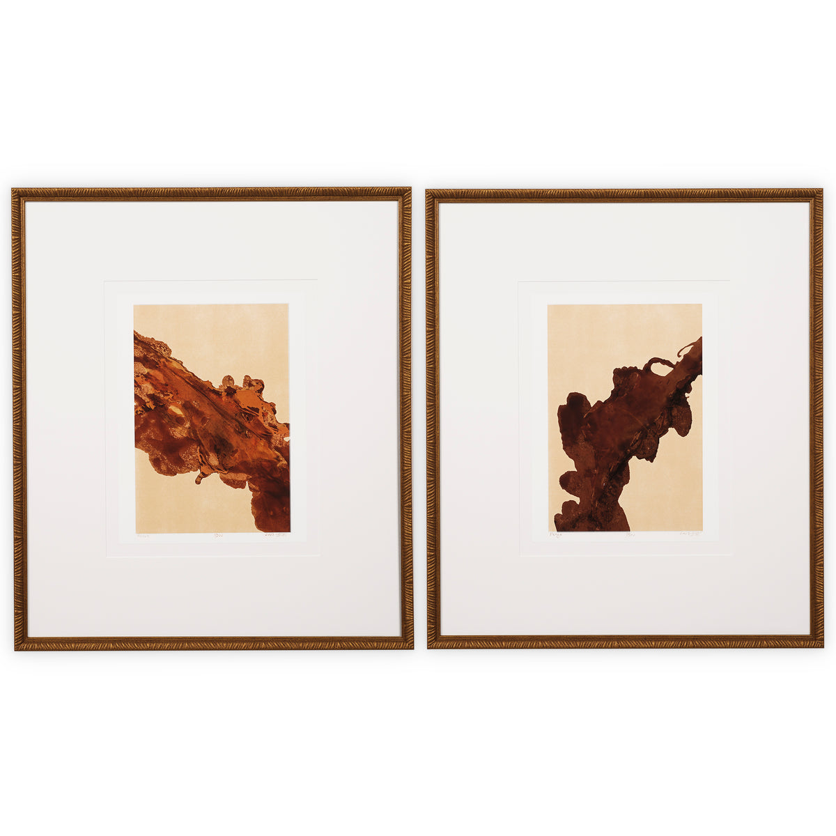 Print Impression Authentique Mirage & Rêverie by Bruno Bijaksic set of 2 by Eichholtz
