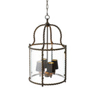 Pendant Preston bronze highlight finish incl black shades by Eichholtz