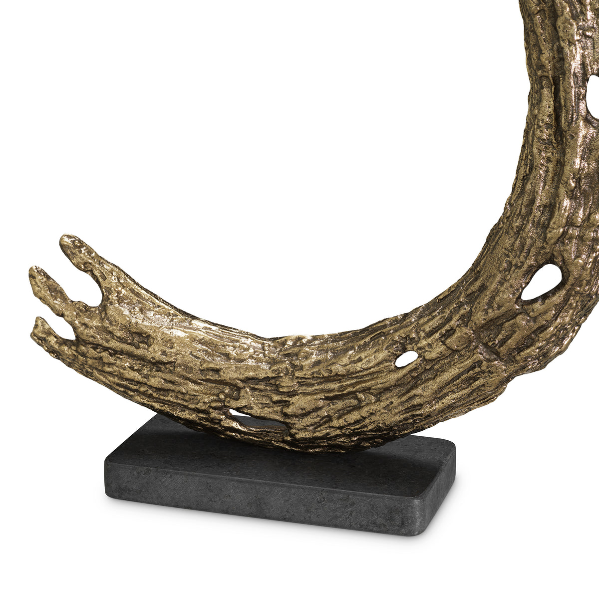 Object Elvaston antique brass finish set of 2 by Eichholtz