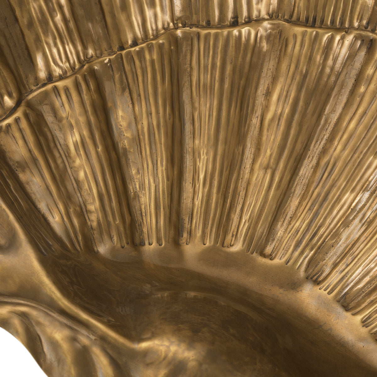 Bowl Seashell vintage brass finish by Eichholtz