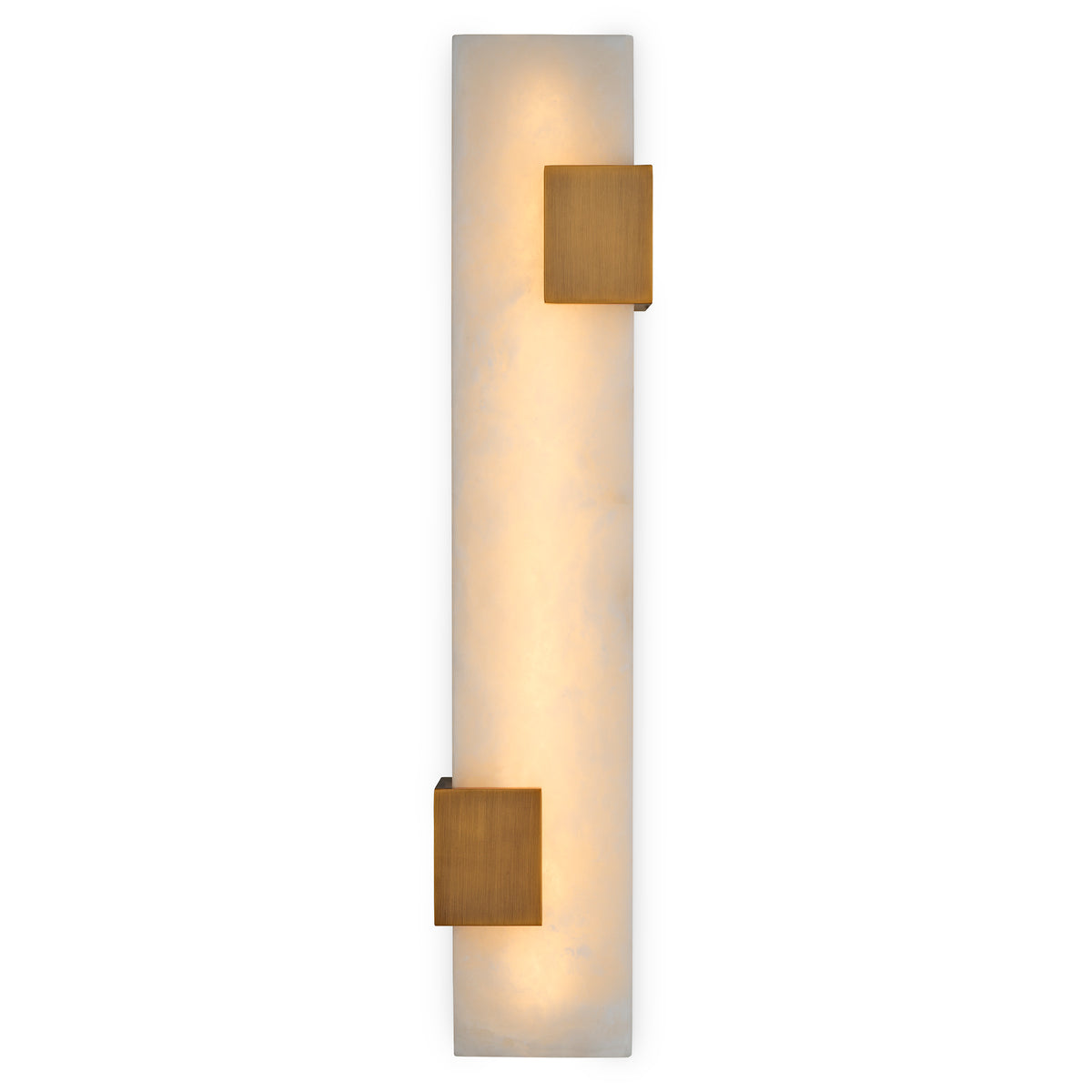 Wall Lamp Furore antique brass finish alabaster by Eichholtz