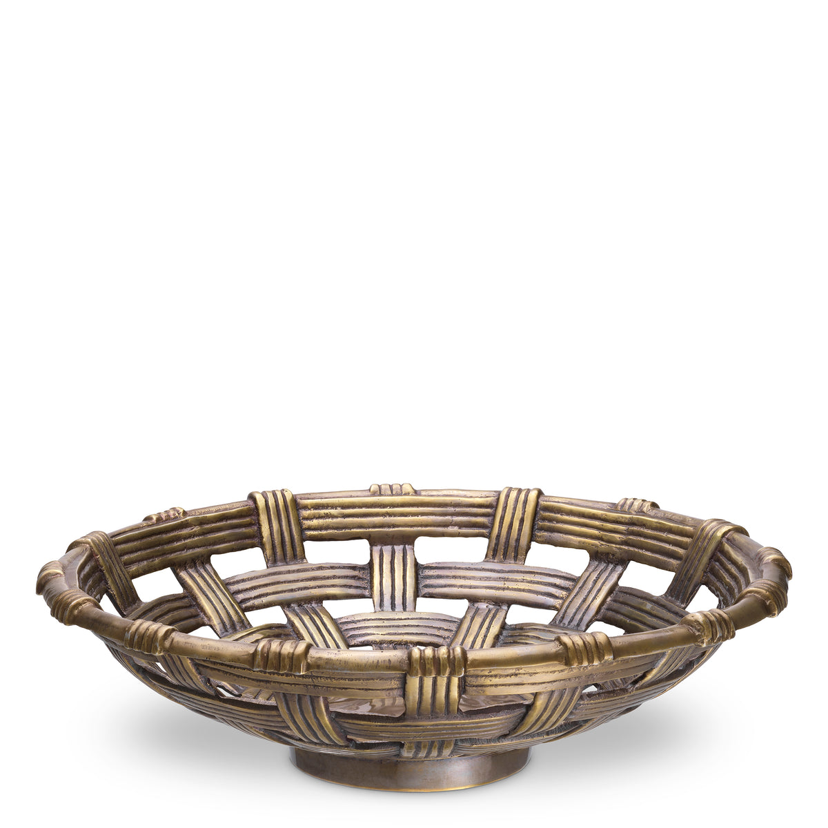 Bowl Arona vintage brass finish by Eichholtz