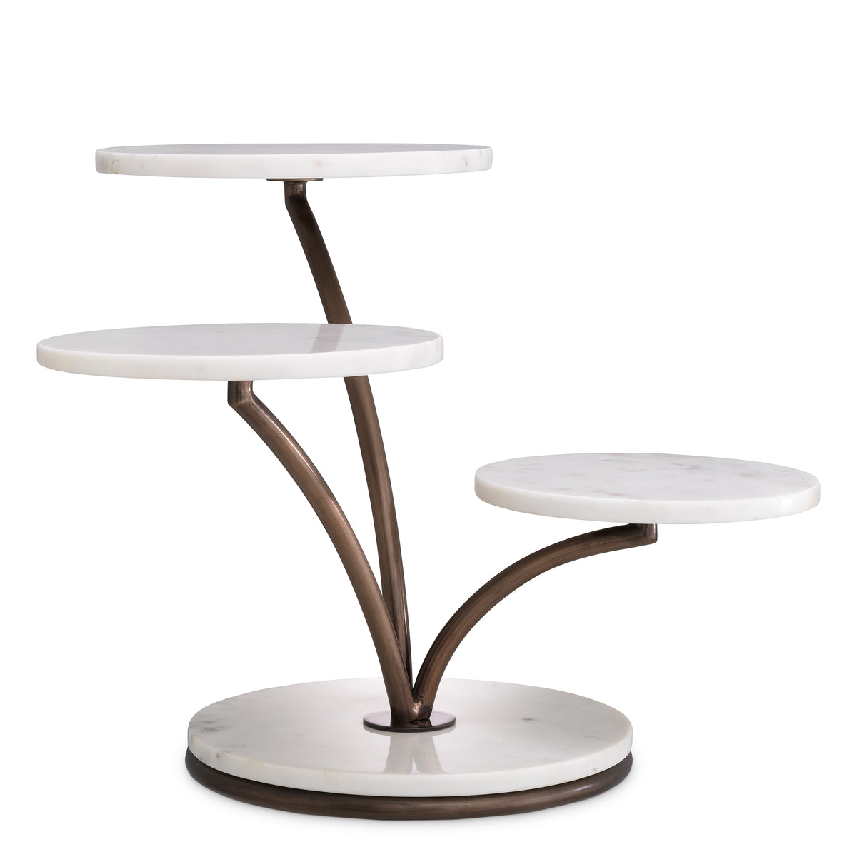 Cake Stand Anza bronze finish by Eichholtz
