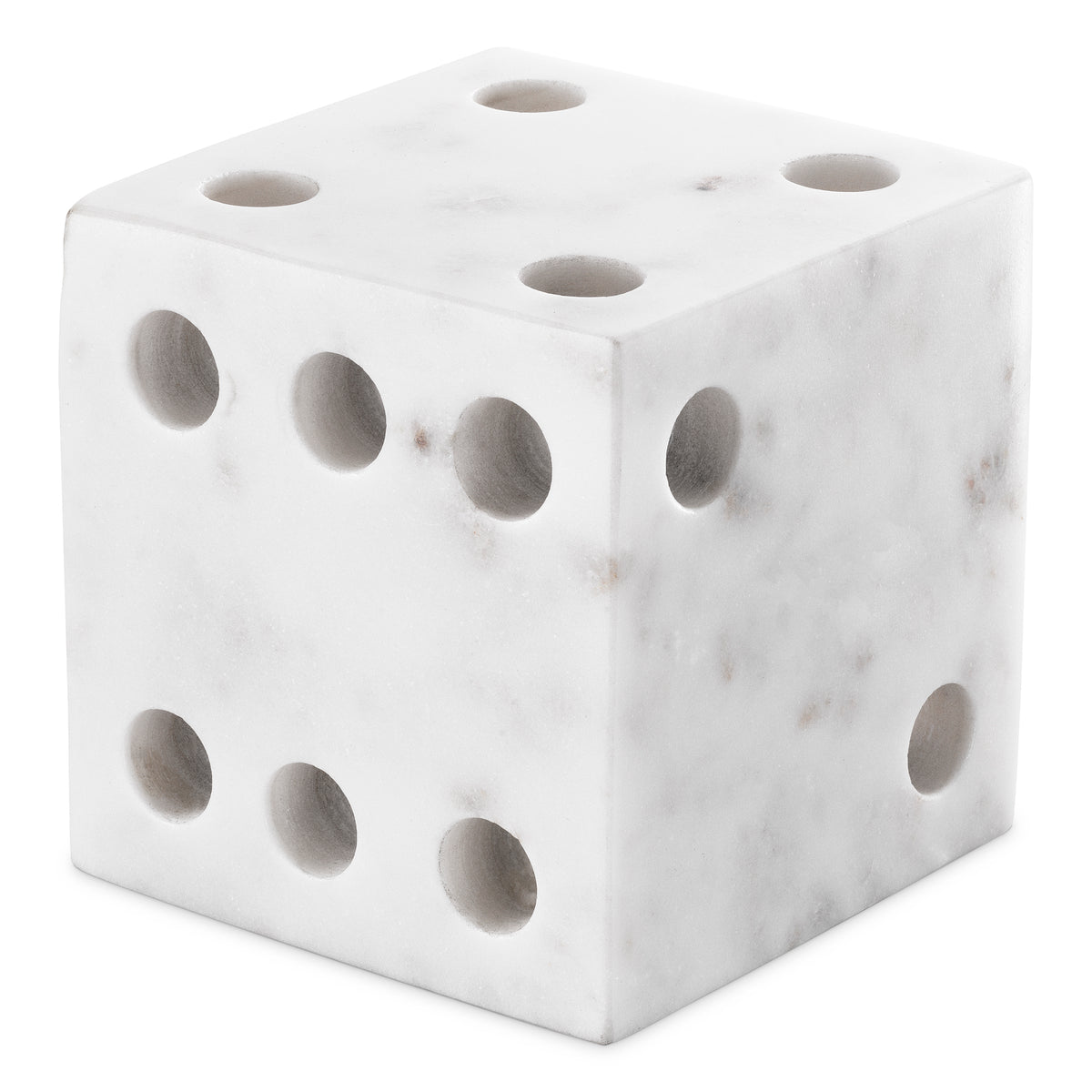 Desk Accessory Visa white marble set of 2 by Eichholtz