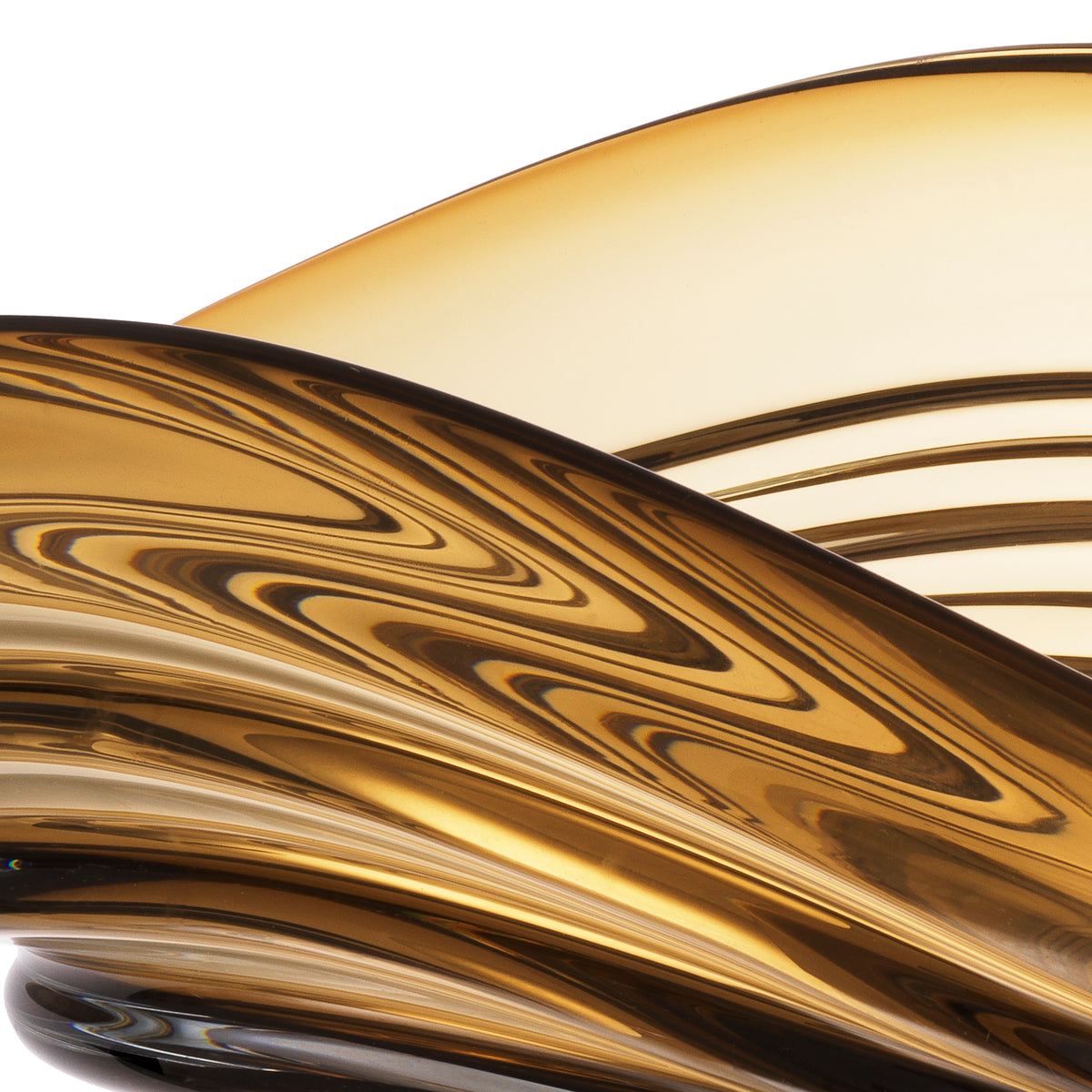 Bowl Pheadra S brown glass by Eichholtz