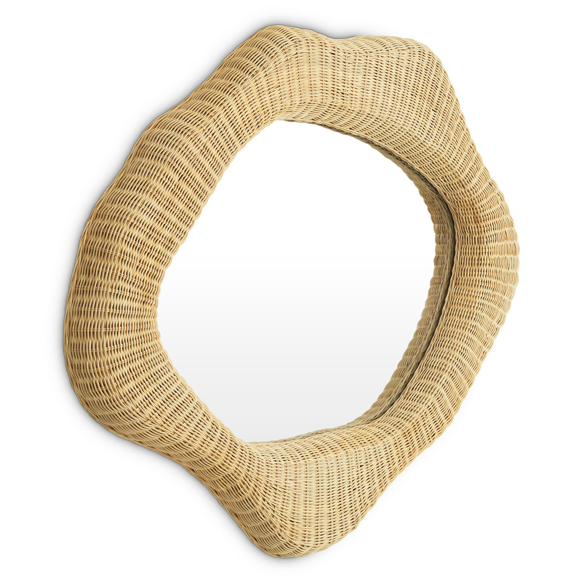 Mirror Bilbao natural rattan by Eichholtz