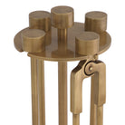 Fire Tools set Lara vintage brass finish by Eichholtz