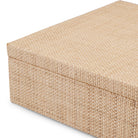 Box Cadiz S natural raffia by Eichholtz