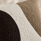 Otto Natural Boucle Abstract Circle Cushion 45 cm x 45 cm Malini