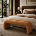 Piper Lander Ochre Fabric Bench by Liang & Eimil