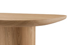 Berwick Ash Oak Single Pedestal Dining Table by Tommy Franks