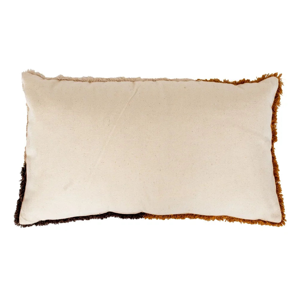 Didsbury Tufted Abstract Cushion 30x50cm - Neutral Malini
