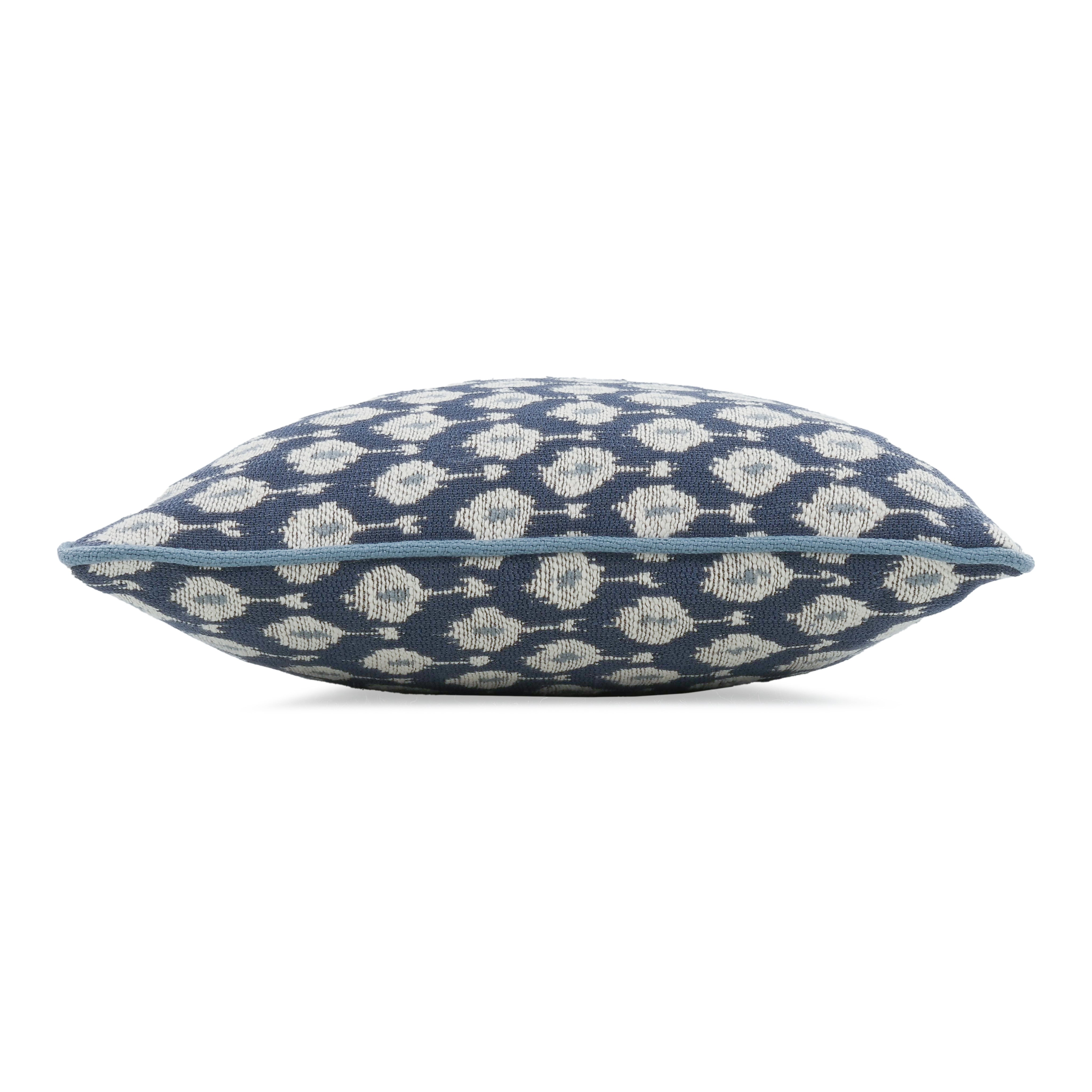 Otillo Cushion Navy - 60cm x 40cm Romo