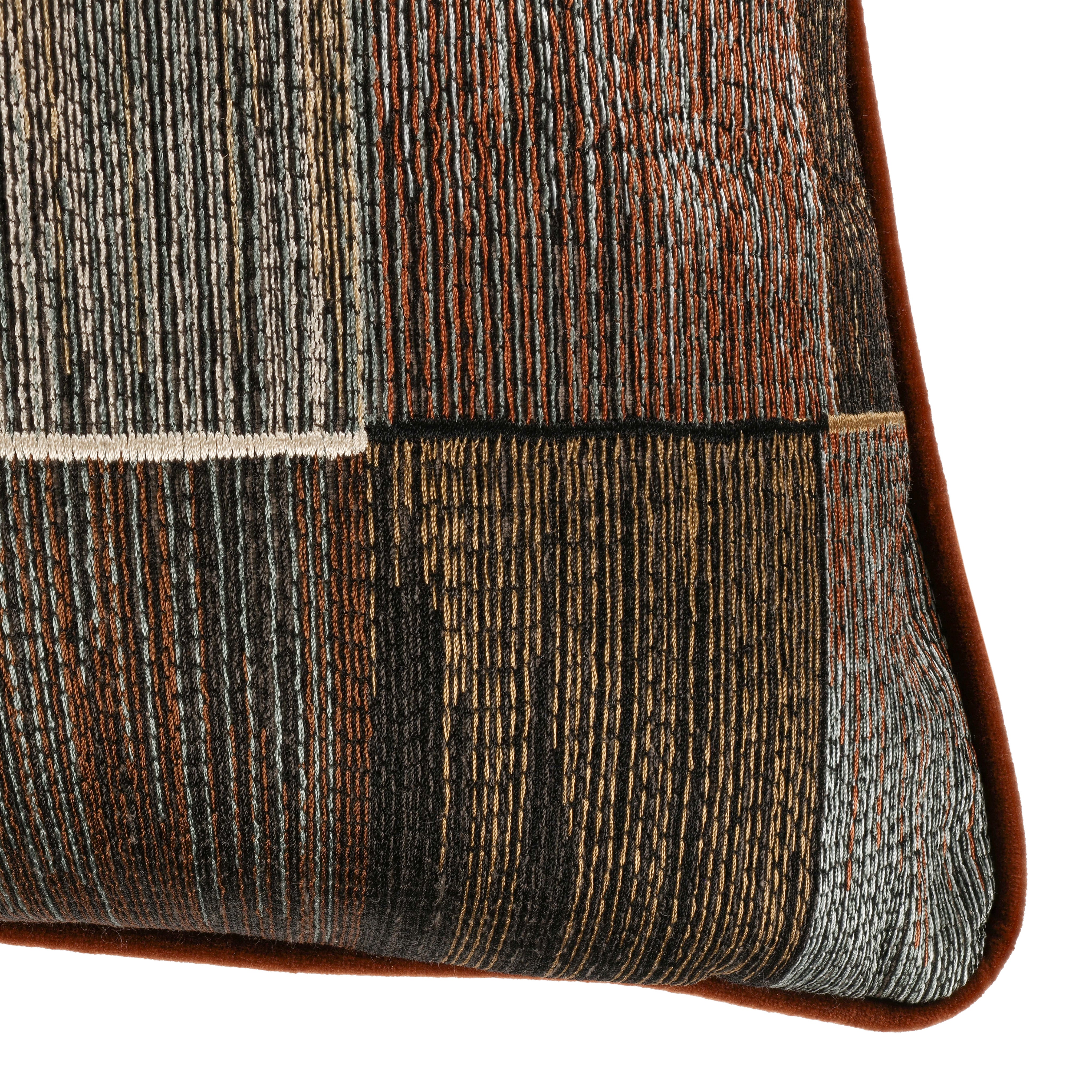 Sekani Cushion Chocolate - 55cm by Romo