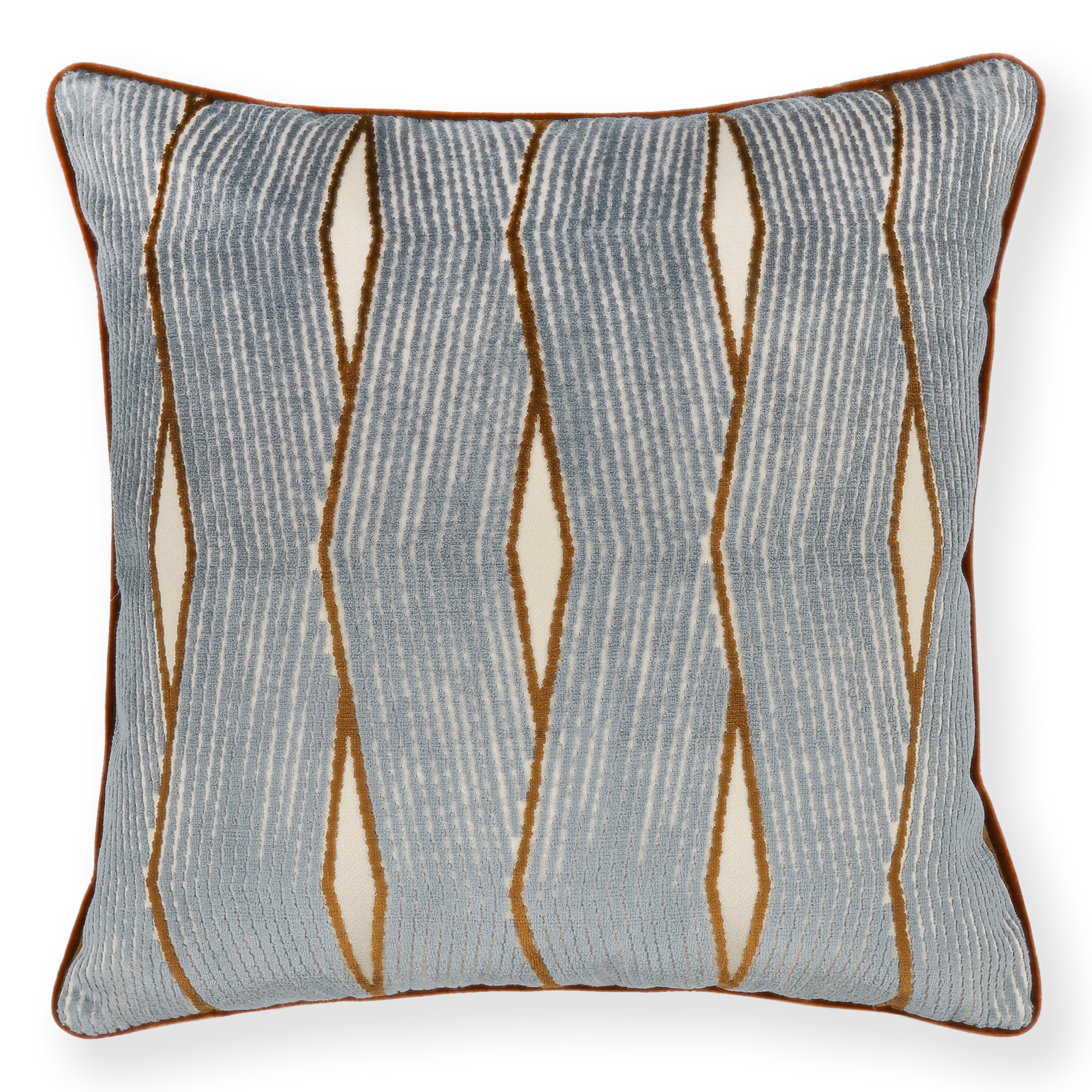 Zephi Cushion Blueberry - 50cm by Romo