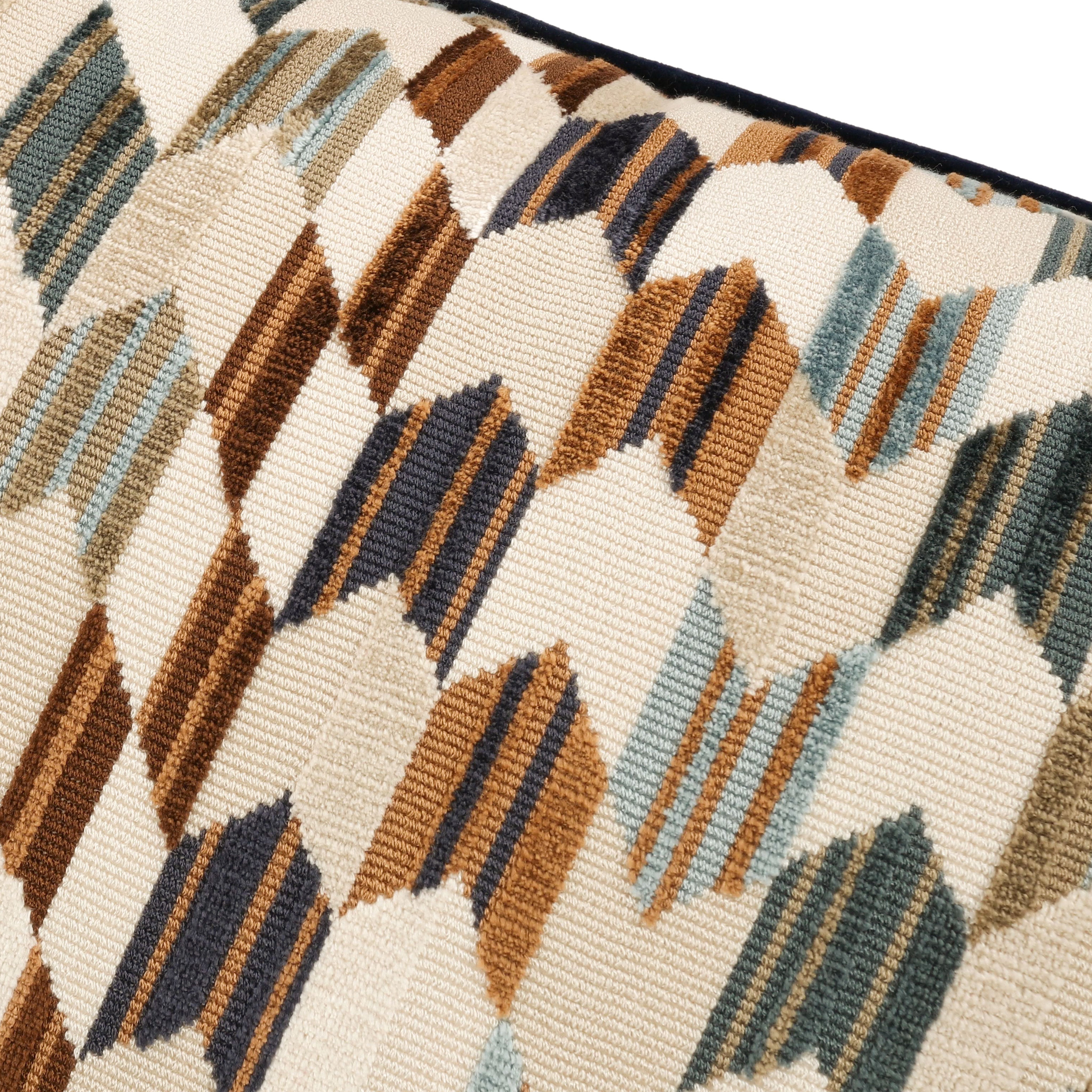 Tabora Cushion Cacao - 60cm x 40cm by Romo