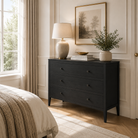Radford Chest of Drawers - Black by D.I. Designs