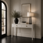 Scala Hand-Forged Table Lamp in Aged Iron with Linen Shade by Visual Comfort & Co