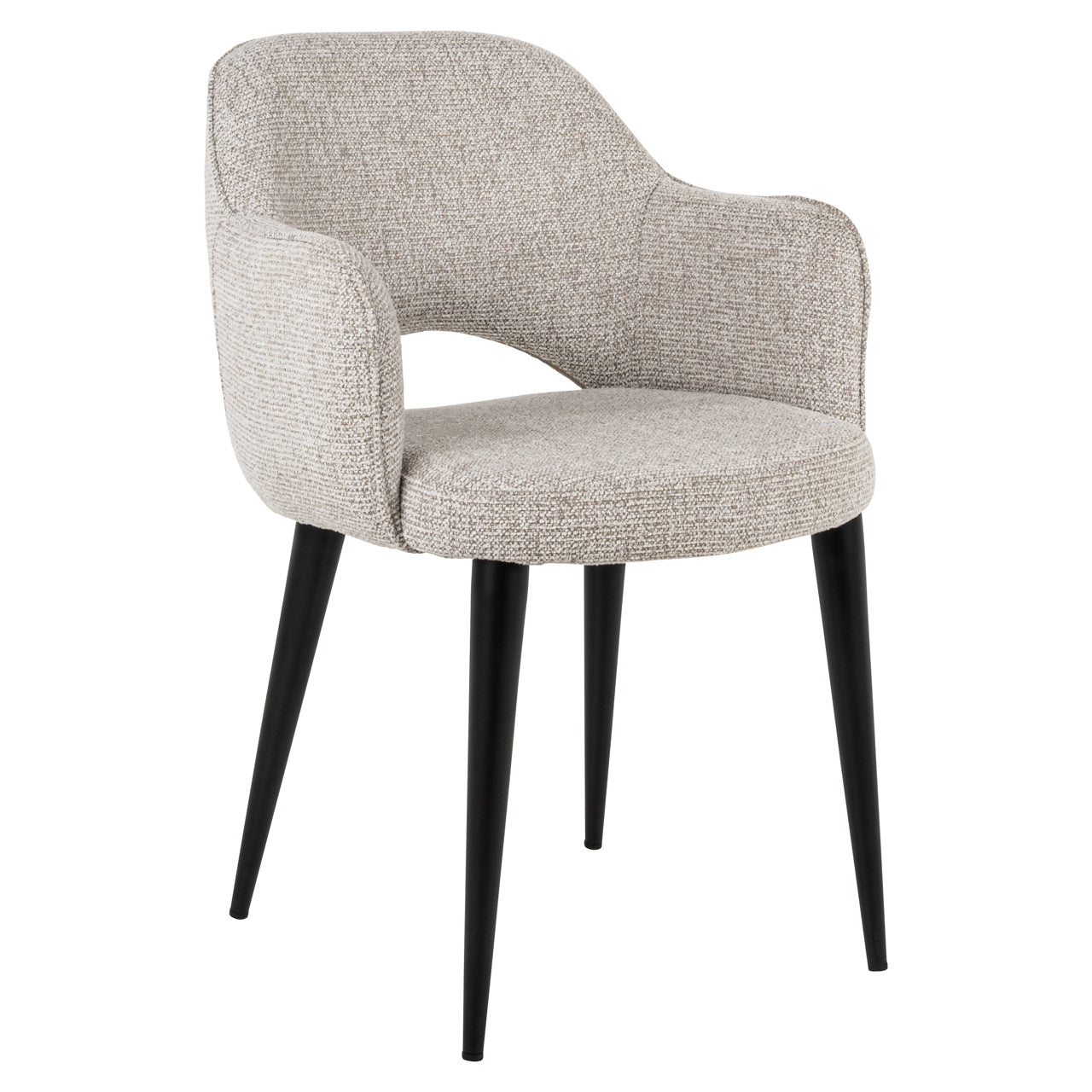 Dining chair Giovanna natural fancy fire retardant by Richmond Interiors