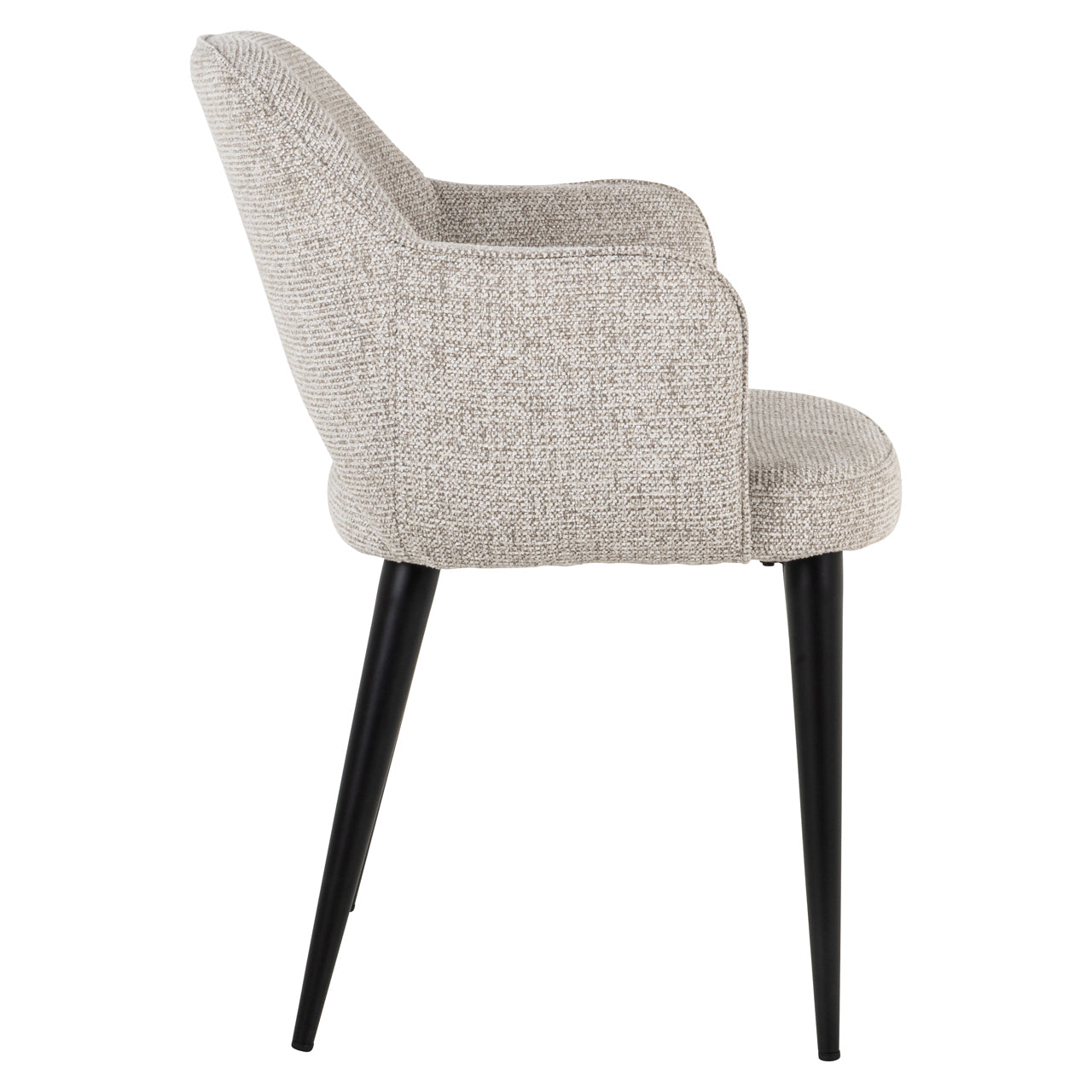 Dining chair Giovanna natural fancy fire retardant by Richmond Interiors