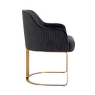 Dining chair Hadley quartz anthracite fire retardant by Richmond Interiors