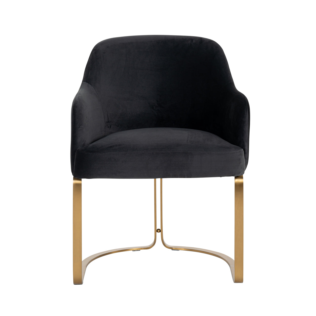 Dining chair Hadley quartz anthracite fire retardant by Richmond Interiors