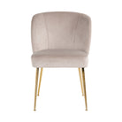 Dining chair Cannon khaki velvet by Richmond Interiors