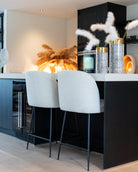 Counter stool Pullitzer moss labyrinth by Richmond Interiors