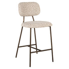 Xenia Beige Leopard Counter Stool (Set of 2) by Richmond Interiors
