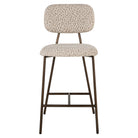 Xenia Beige Leopard Counter Stool (Set of 2) by Richmond Interiors