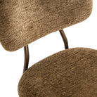 Counter stool Xenia brandy fusion fire retardant (Set of 2) by Richmond Interiors