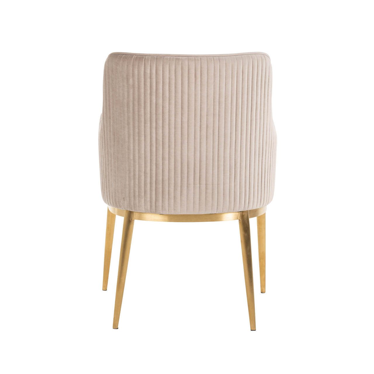 Dining chair Breeze khaki velvet fire retardant (Set of 2) by Richmond Interiors