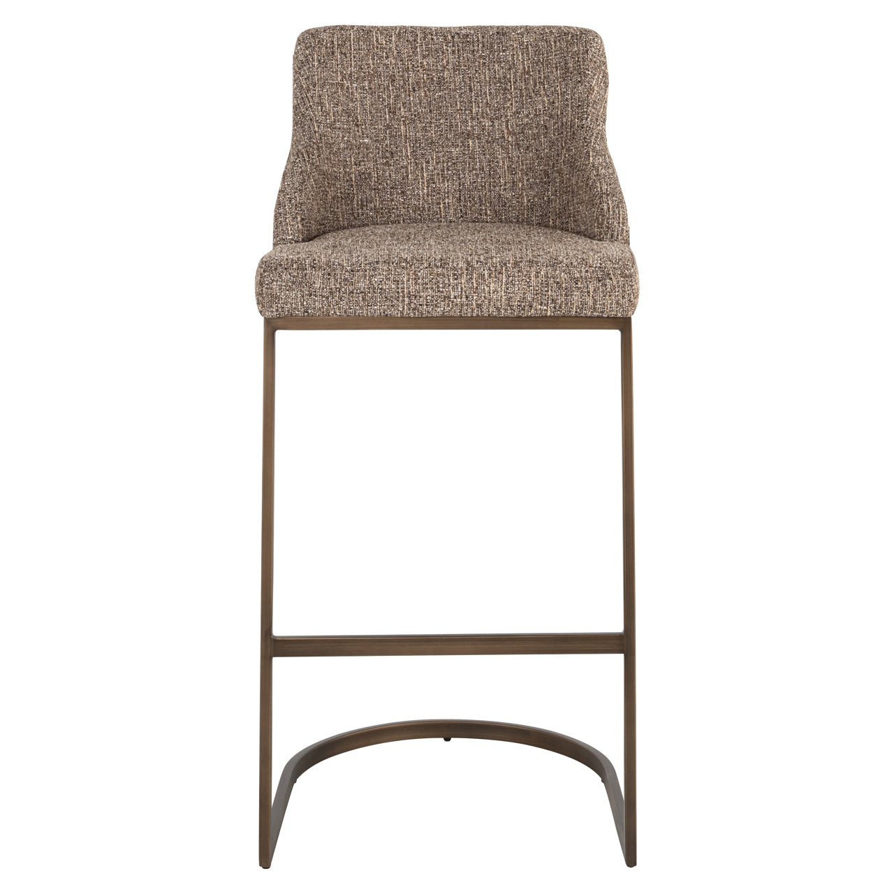Bar stool Bolton brown tweed (Set of 2) by Richmond Interiors
