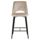 Counter stool Tabitha trendy nature fire retardant by Richmond Interiors