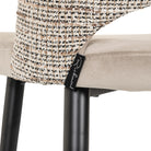 Counter stool Tabitha trendy nature fire retardant by Richmond Interiors