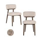 Dining chair Basker natural linear (Set of 2) by Richmond Interiors