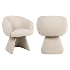 Dining chair Quiriro biscotti swivel by Richmond Interiors