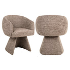 Dining chair Quiriro mocca linear swivel by Richmond Interiors