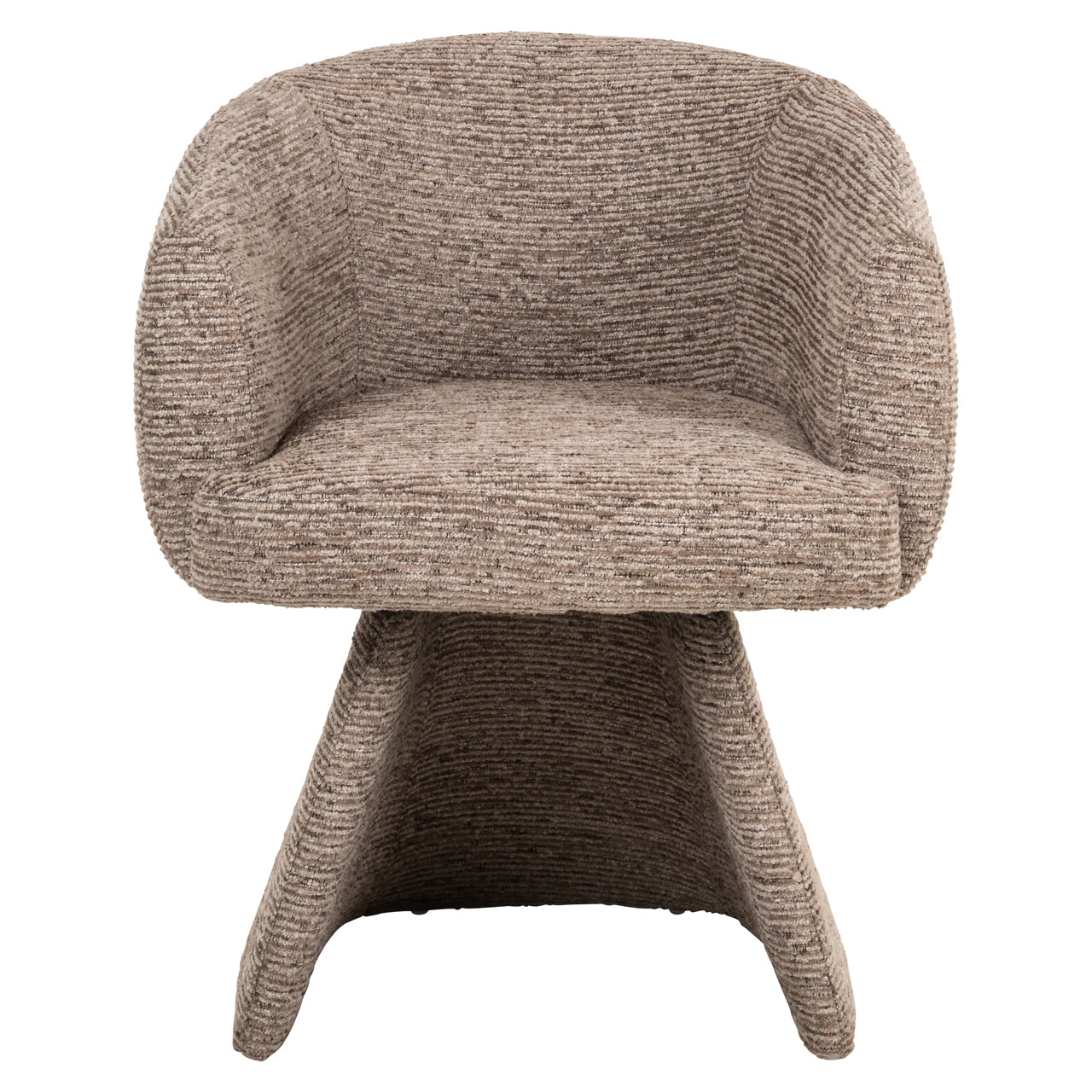 Dining chair Quiriro mocca linear swivel by Richmond Interiors