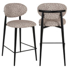 Counter stool Dantes natural geo fire retardant by Richmond Interiors