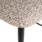 Counter stool Dantes natural geo fire retardant by Richmond Interiors