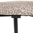 Dantes Natural Geo Bar stool by Richmond Interiors